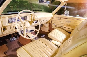 car features - leather interior