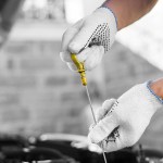 car maintenance - checking your oil levels