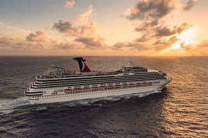 carnival cruise ship on the water