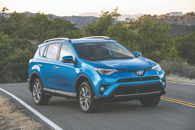 stock photo of 2017 Toyota RAV4 Platinum