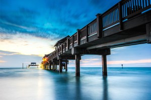 Pier in Clearwater, Fl.