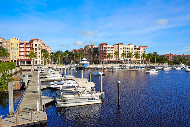 Waterway in Naples, Florida