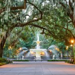 Forsyth Park Fountain in Savannah, GA