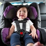 baby in a car seat