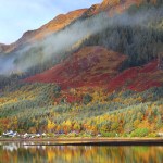 fall foliage in new england highlands