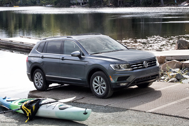 Promo shot of 2018 Volkswagon Tiguan