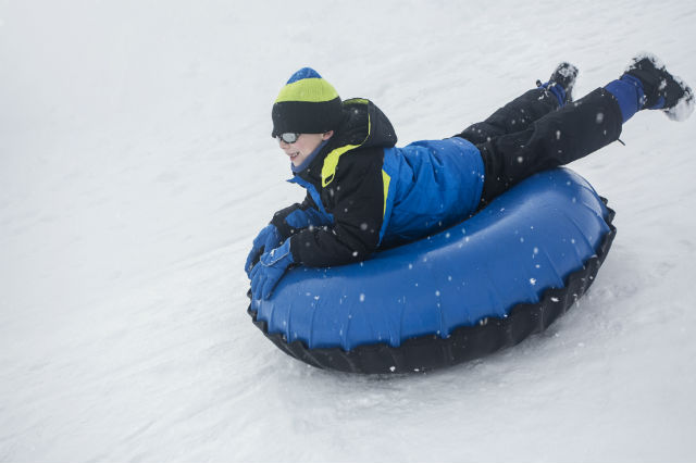 snow tubing