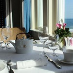 Breakfast table at Ocean House in Westerly, Rhode Island