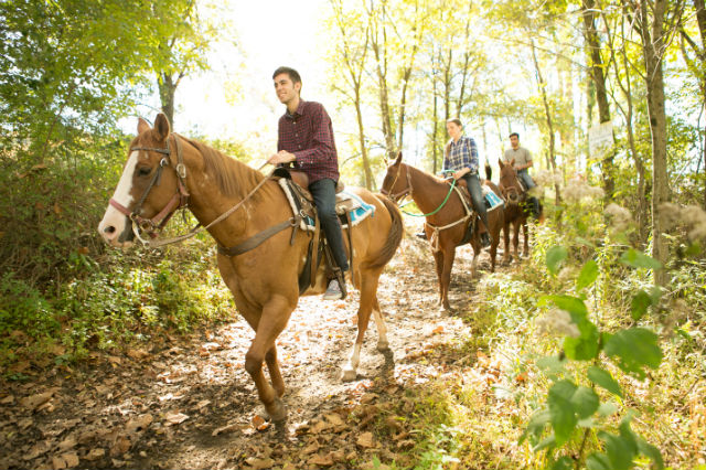 pocono mountains horseback riding