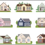 graphic of different types of homes