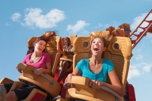 The Hollywood Rip Ride Rockit rollercoaster