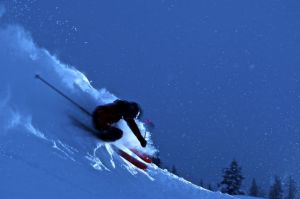 night skiing