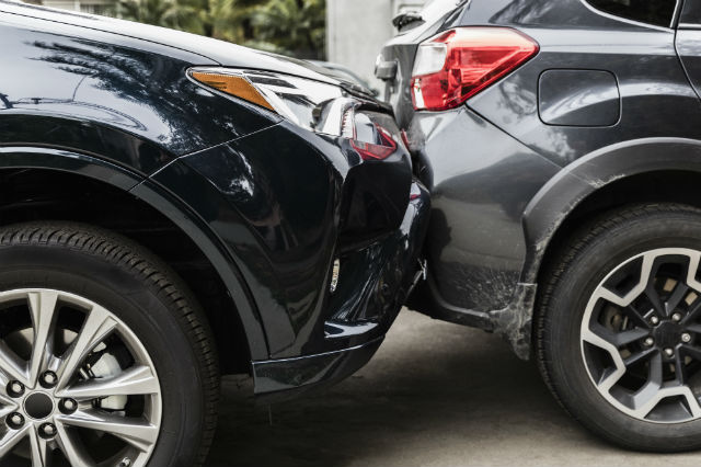 what happens if you crash your rental car