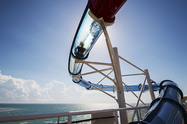 cruise ships with water slides