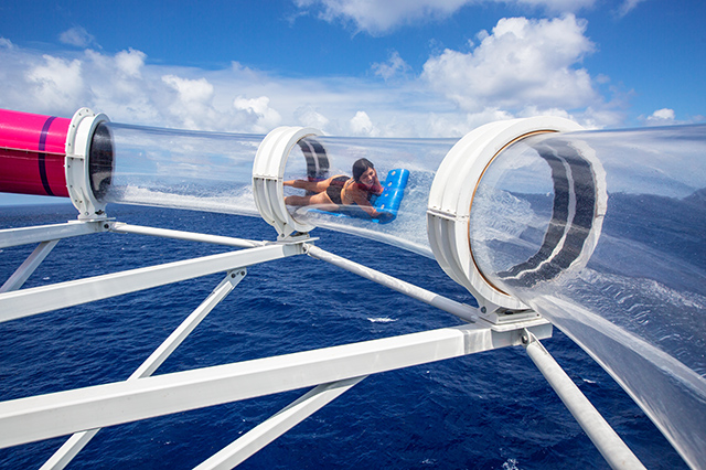 cruise ships with waterslides