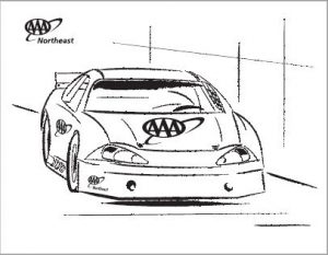 Race Car Coloring Pages