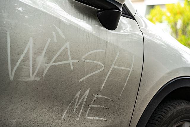 how to wash a car