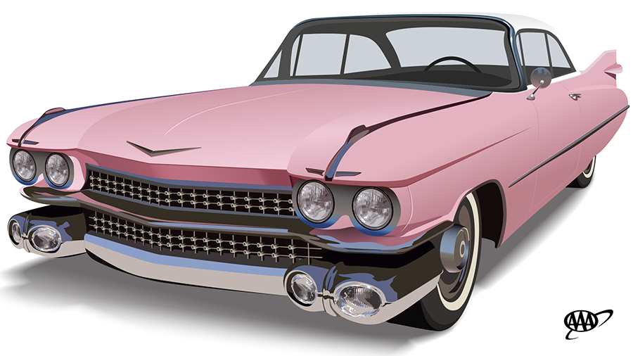 pink cadillac