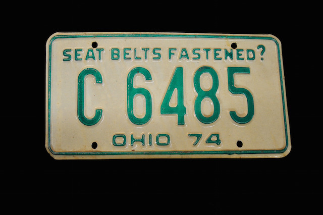 license plate history