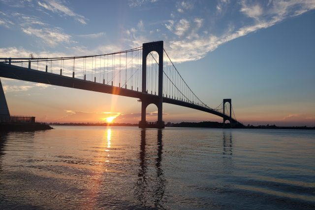 sunset bridge