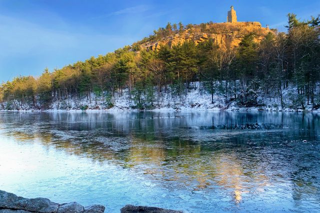 mohonk sunset