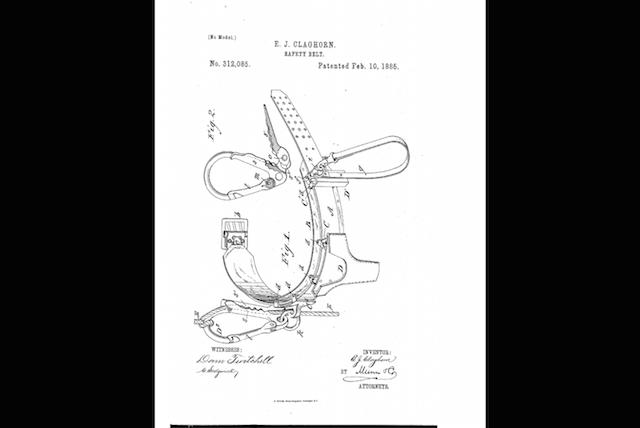 seat belt patent