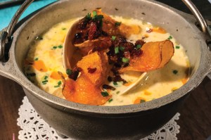 Diamond Dish: Shell & Bones Clam Chowder