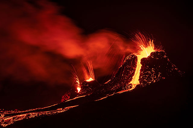 Iceland volcano