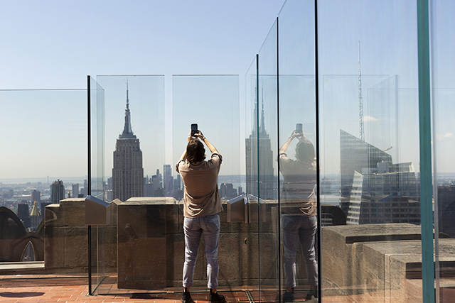 top of the rock