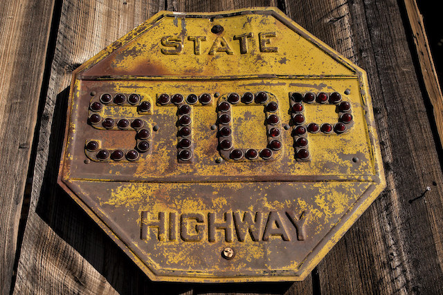 stop sign history