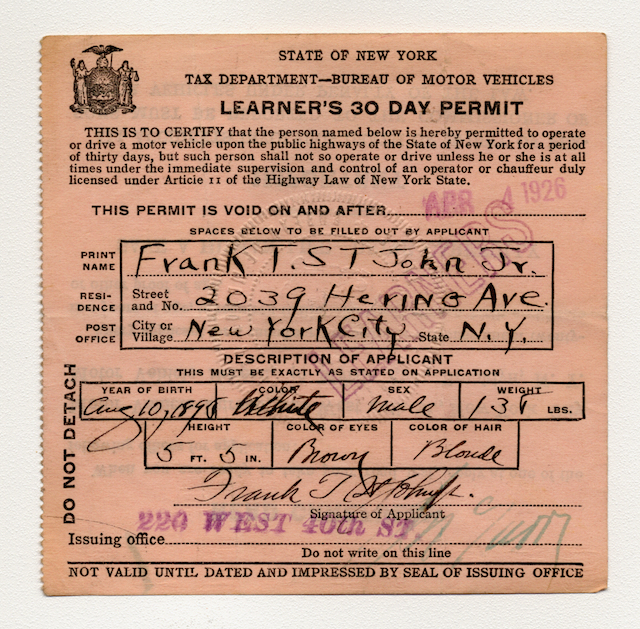 The History of the Driver's License