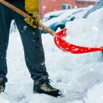 digging snow