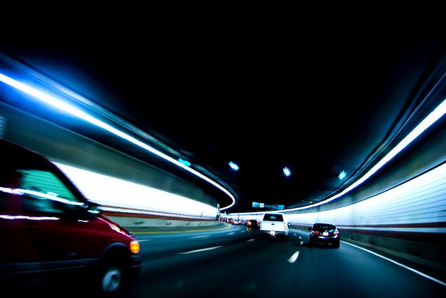 car superstitions driving through tunnel