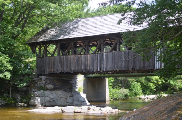 artist's covered bridge