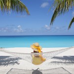 sustainable Caribbean - woman in hammock