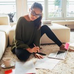 Woman on laptop