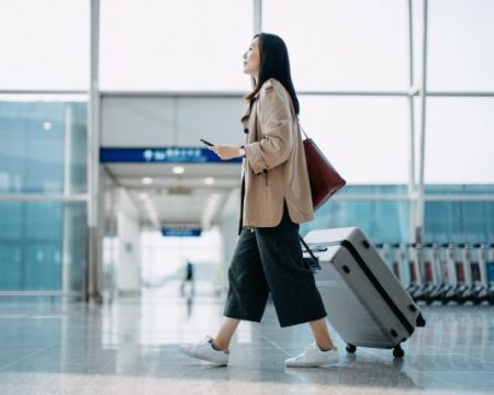 what is real id - woman in airport