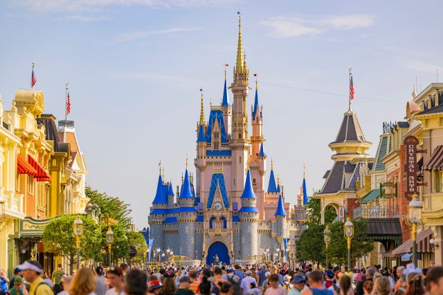 disney rope drop - magic kingdon