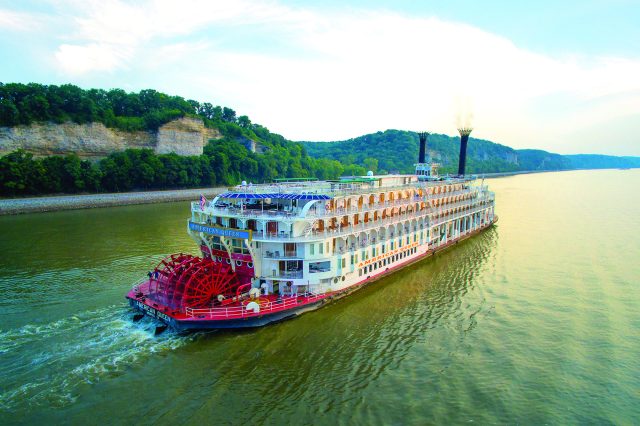 different types of cruises - river boat