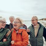 seniors walking