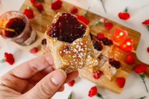 shop and cook valentine's day dessert