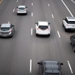 driving in the left lane
