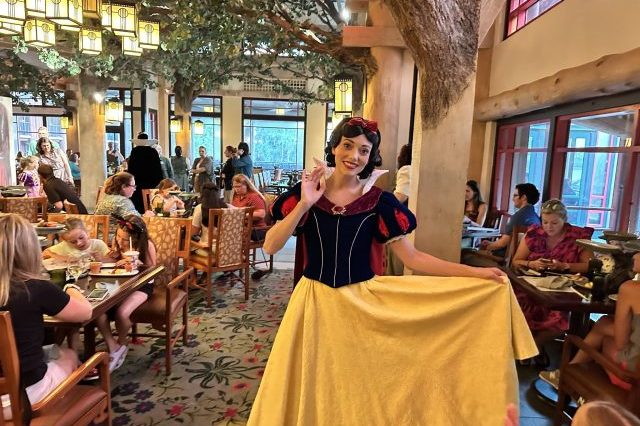 disney world character dining