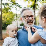 smiling grandpa