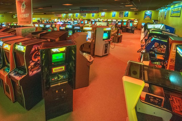 The American Classic Arcade Museum in New Hampshire has lots of games to see and play.