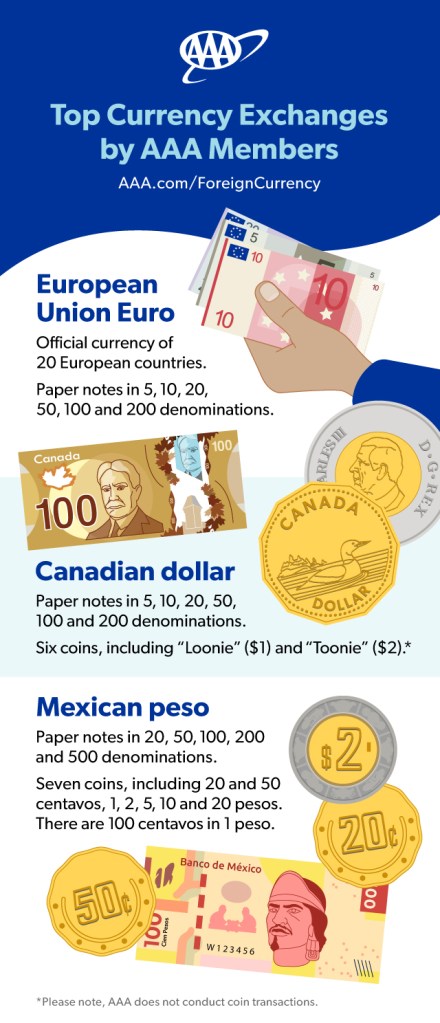 foreign currency infographic