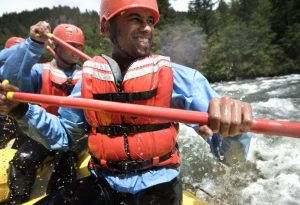 whitewater rafting