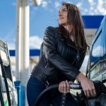 pumping gas
