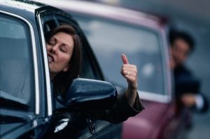 aggressive driving