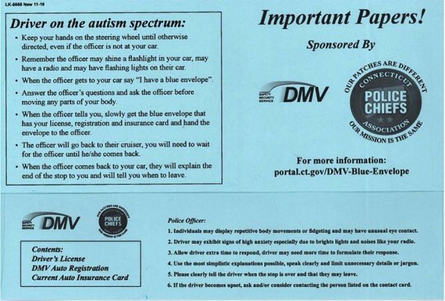 blue envelope program